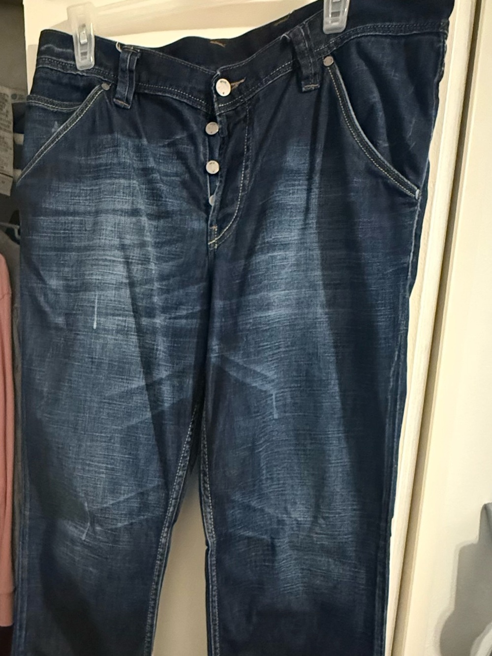 French Connection Dark Blue Washed Men’s Jeans